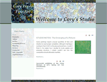 Tablet Screenshot of corywade.com